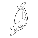 MR590272XA - : End Cover for Mitsubishi Image