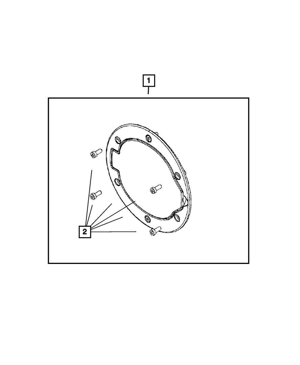 Fuel Door Decor Kit - Mopar (82209349)