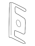 9159878 - Body: Door Hinge Shim for Volvo Image