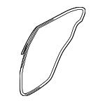 831301E000 - Body: Door Weather-strip for Hyundai: Accent Image