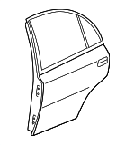 770041E020 - Body: Door Shell for Hyundai: Accent Image