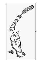 94532685 - Body: Hinge Pillar Reinforced for Buick: Encore | Chevrolet: Trax Image image