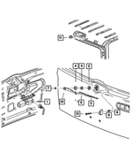 5066964AD - : Wiper Blade for Mopar Image