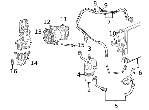 A/C Flow Restrictors for 2009 Jeep Compass #0
