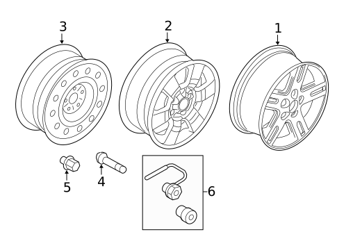 Wheel for 2012 Ford Escape #0