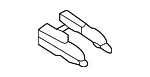 64115FN560 - Body: Rear End Track Cover for Subaru Image