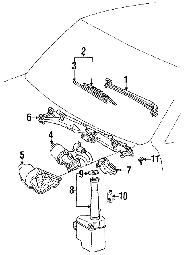 8521440070 - Body: Insert for Lexus Image