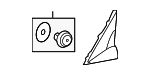 86190DW000 - Body: Corner Molding for Kia Image
