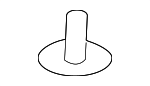 1420608250B - Body: Rocker Molding Clip for Kia Image