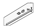 87751DW000 - Body: Rocker Molding for Kia Image