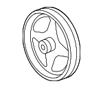 STP361 - Steering: Motorcraftâ„¢ Power Steering Pump Pulley for Ford Image