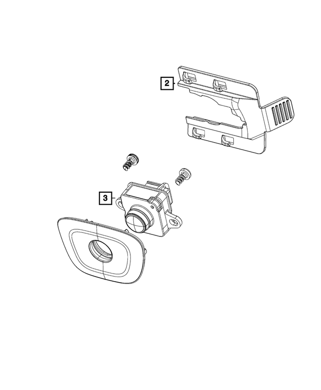 4672761AC - Electrical: Rear View Camera for Mopar Image