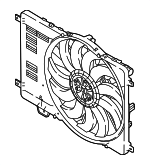 J9C28592 - : Fan &amp; Motor for Jaguar: E-Pace Image