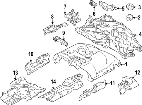 Turbocharger & Components for 2023 BMW 760i xDrive #1