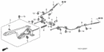 43115ST5004 - Chassis: CLIP, WIRE for Honda Image