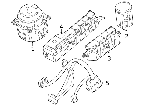 Center Console for 2023 Kia Niro #1