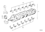 11211706829 - Engine: Guide-Bearing Shell Yellow for BMW Image