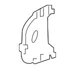 6556506030 - Body: Panel Reinforced for Lexus: ES300h, ES350, IS200t, IS250, IS300, IS350 Image