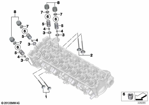 Valves with Springs for 2016 BMW-Motorrad K 1600 GT #0