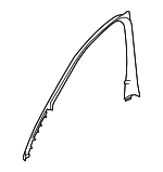 51337177625 - Body: Frame Cover for BMW Image