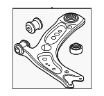 3Q0407152AA - Suspension: Lower Control Arm for Volkswagen Image