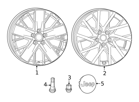 Wheel for 2024 Jeep Wagoneer S #0