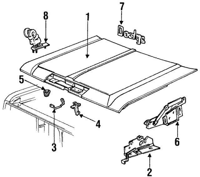 4260256 - Body: Nameplate for Mopar Image