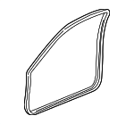 72315S6M013 - Body: Weather-strip On Body for Acura Image