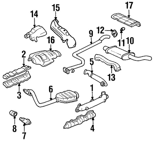 10104502 - : Exhaust Manifold Bolt And Spring for GM Image