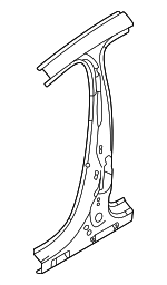 68629136AA - Body: Outer Center Pillar for Mopar Image