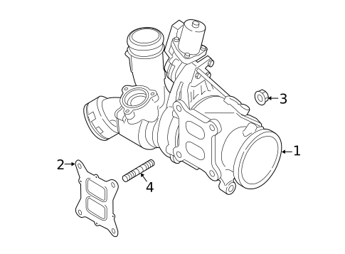 Exhaust Manifold for 2015 Volkswagen Passat #0