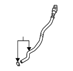 L3K920380A - : Vacuum Hose for Mazda: 6 Image