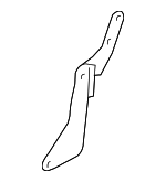 5134462AA - Body: Pivot Bracket for Chrysler: Aspen | Dodge: Durango Image