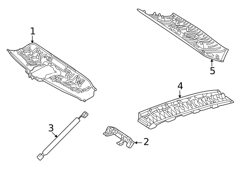 Interior Trim - Roof for 2017 Mercedes-Benz AMG GT #1