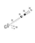 6104434AA - Frame, Bumper and Fascia: Hex Washer Head Bolt for Mopar Image