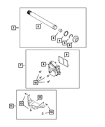 68388887AA - Front Axle; Dana 186 MM; Differential and Drive Line: Front Skid Plate for Mopar Image