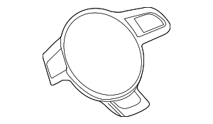 8U0419689CV58 - Steering: Steering Wheel Trim for Audi Image