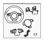 4G8419091AAMUN - : Steering Wheel for Audi: A7 Quattro, RS7, S7 Image