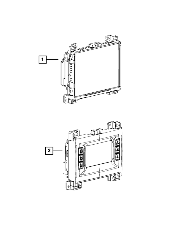 68258400AH - Electrical: Multi Media Radio for Mopar Image