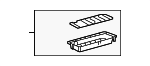 554450C050 - Body: Storage Box for Toyota Image