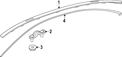 Exterior Trim - Roof for 2024 Mercedes-Benz EQE AMG&reg; #0