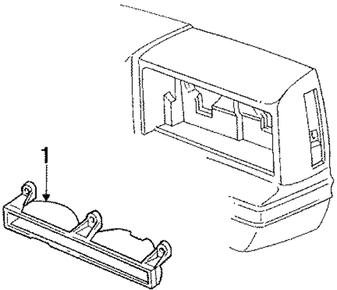 Park Lamps for 1984 Pontiac Bonneville #0