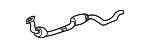 1634908014 - Exhaust: Converter &amp; Pipe for Mercedes-Benz Image