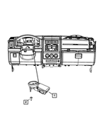 68209838AA - Electrical: Control Module Receiver, Export for Mopar Image image