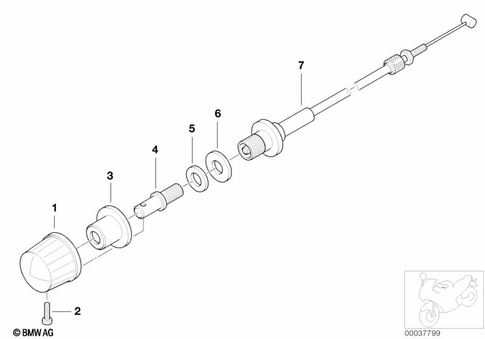 Headlight for 2000 BMW-Motorrad K 1200 LT #1