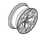 36118747306 - Suspension: Wheel, Alloy for BMW: 430i Gran Coupe, 430i xDrive Gran Coupe, i4, M440i Gran Coupe, M440i xDrive Gran Coupe Image