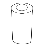 34506781284 - Electrical: Mount Bracket Spacer for BMW: 1 Series M, 128i, 135i, 135is, 328i, 328i xDrive, 335d, 335i, 335i xDrive, 335is, M3, Z3 Image