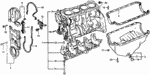 11000634673 - : Block Assembly, Cylinder for Honda Image