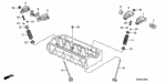 14621P2A000 - Engine: ARM A, IN. ROCKER for Honda Image
