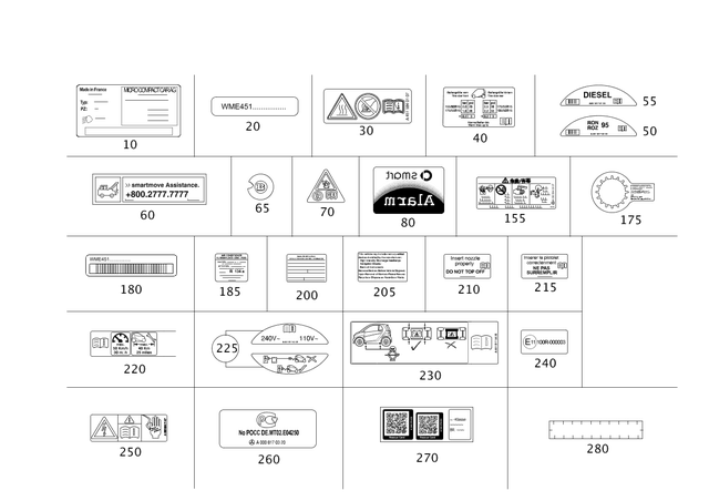 4518171321 - Tools and Accessories: Identification Plate for Smart Image image